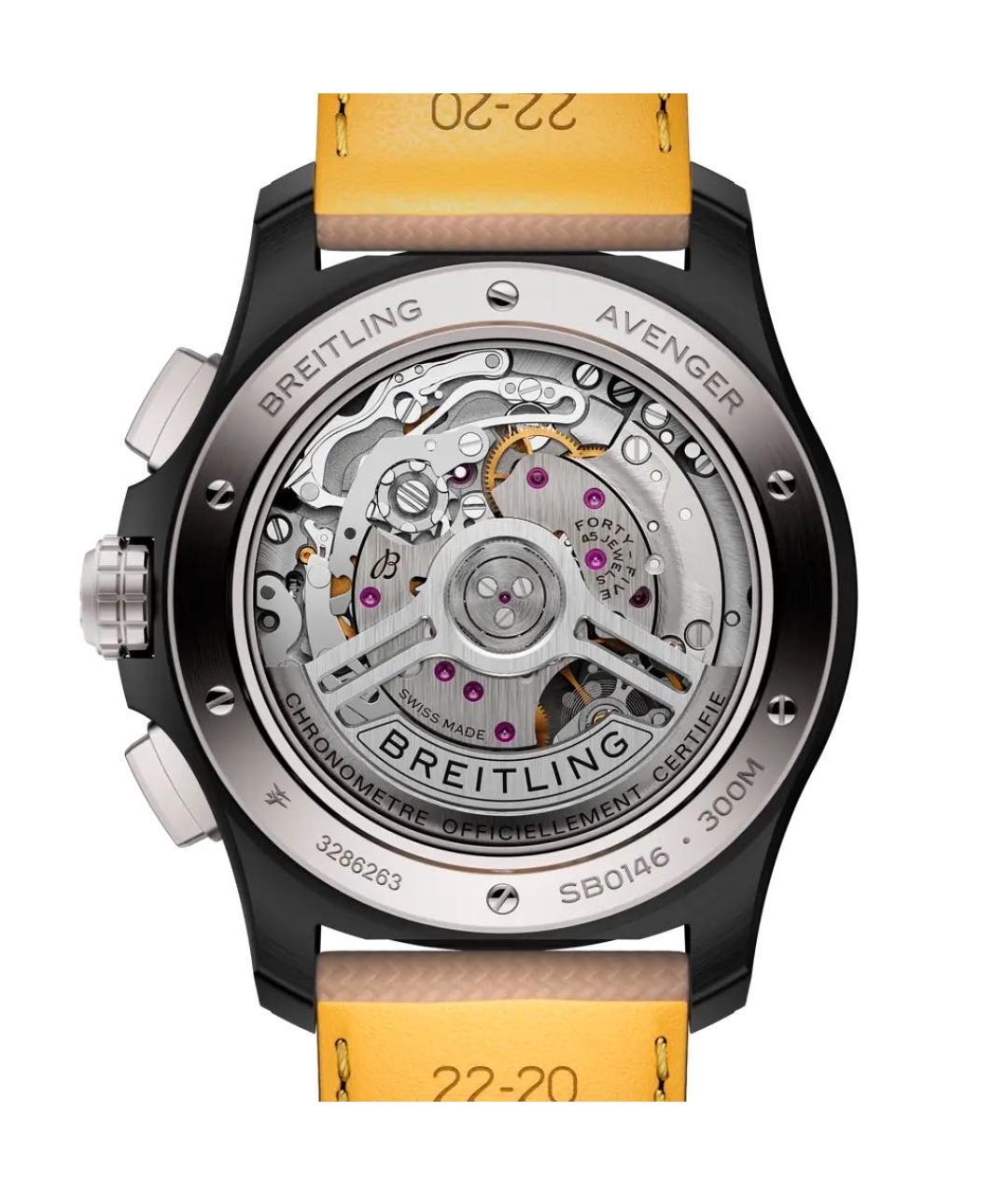 BREITLING Бежевые часы, фото 4