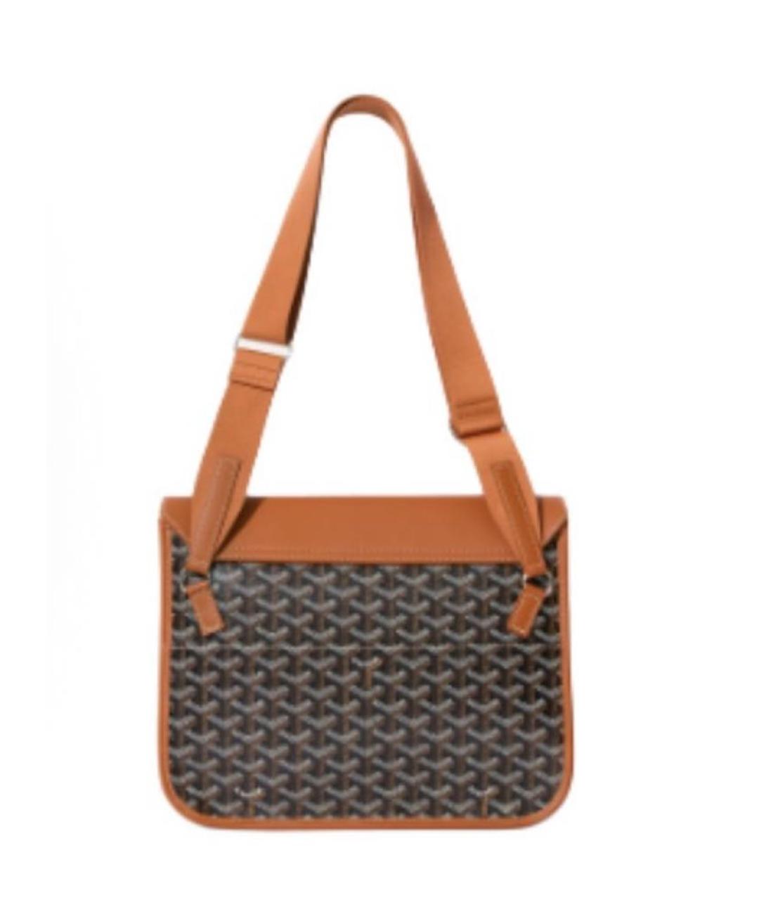 GOYARD Коричневая сумка на плечо, фото 3