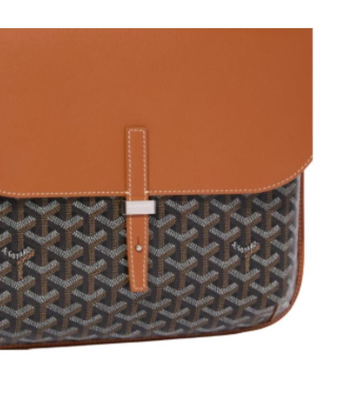 GOYARD Коричневая сумка на плечо, фото 5