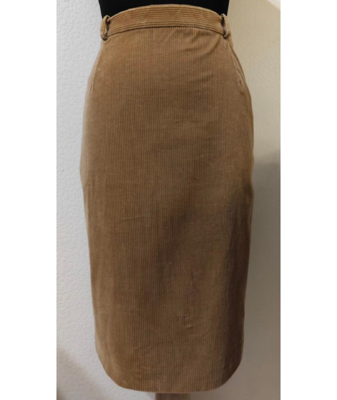 WEEKEND MAX MARA Хлопковая юбка миди, фото 7