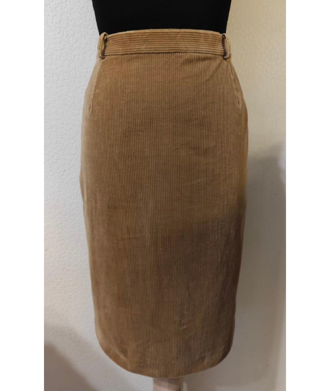 WEEKEND MAX MARA Хлопковая юбка миди, фото 8