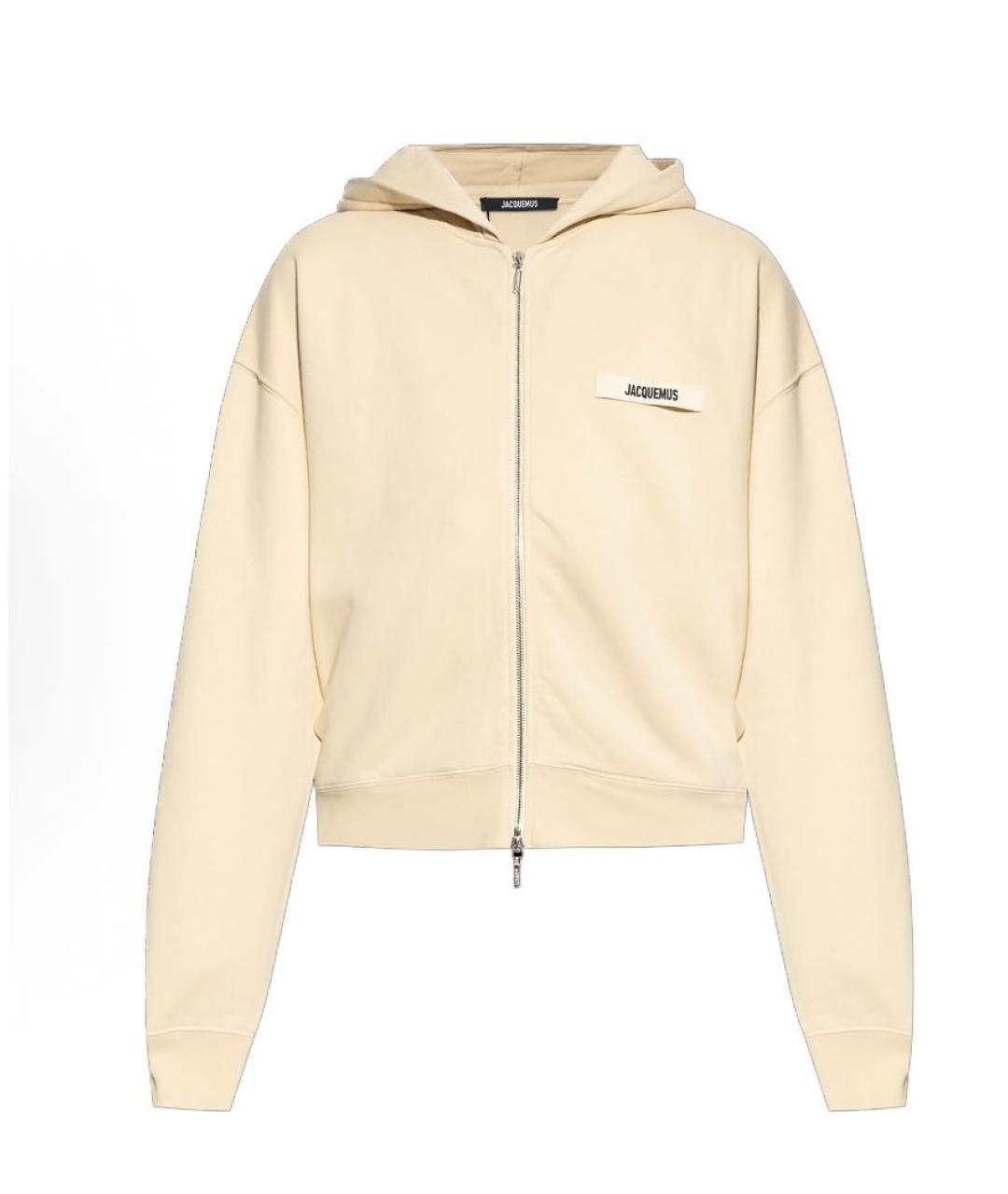 JACQUEMUS Бежевая хлопковая куртка, фото 1