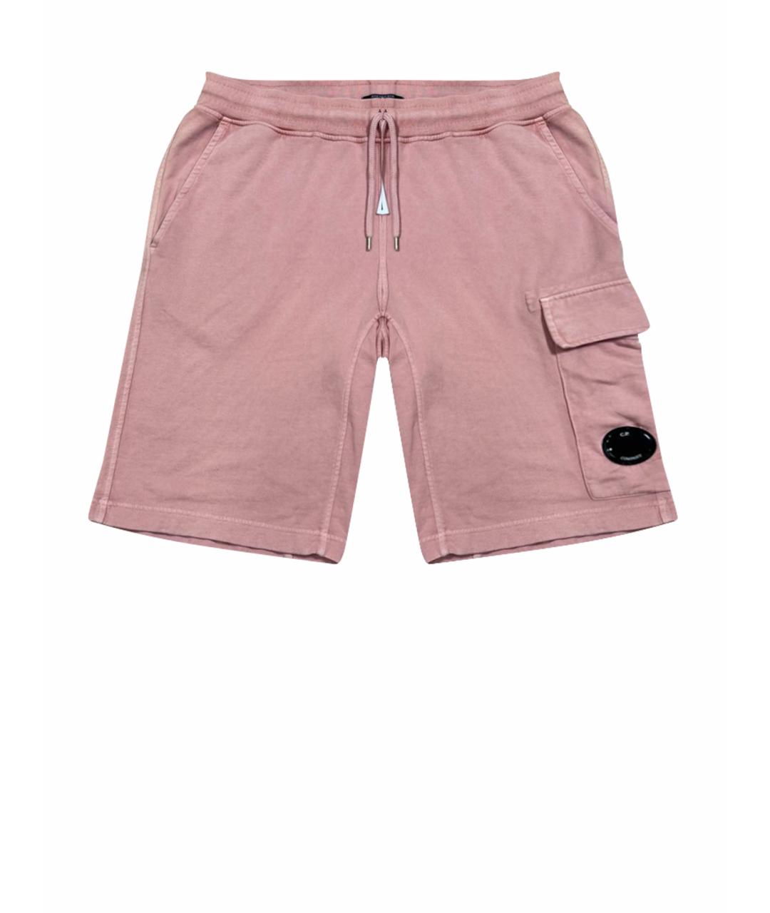 CP COMPANY Коралловые хлопковые шорты, фото 1