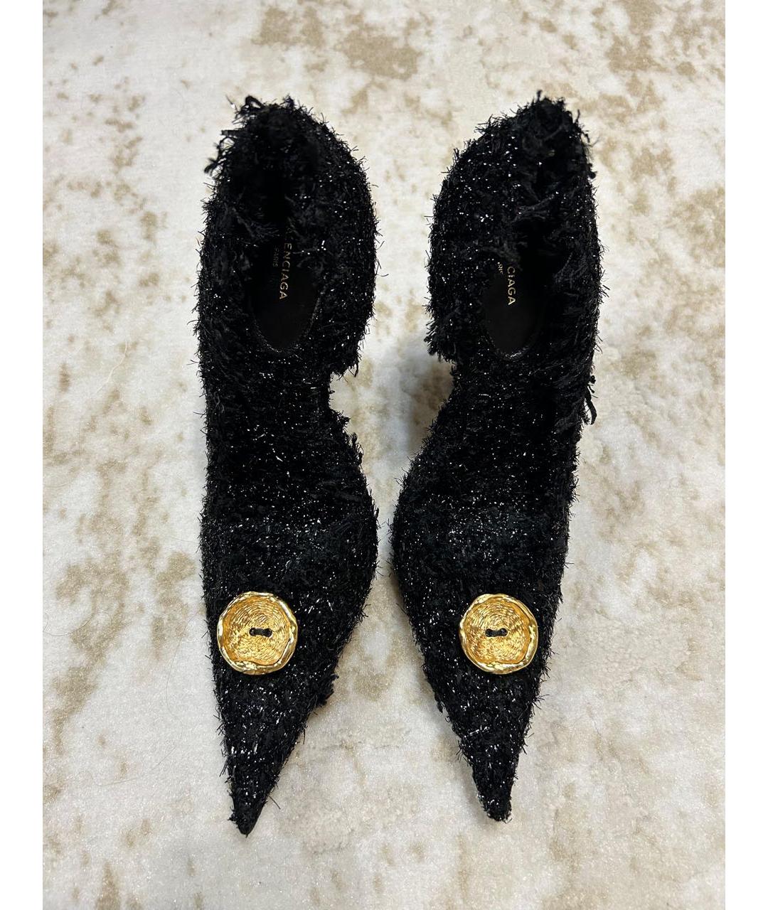 BALENCIAGA Черные туфли, фото 3