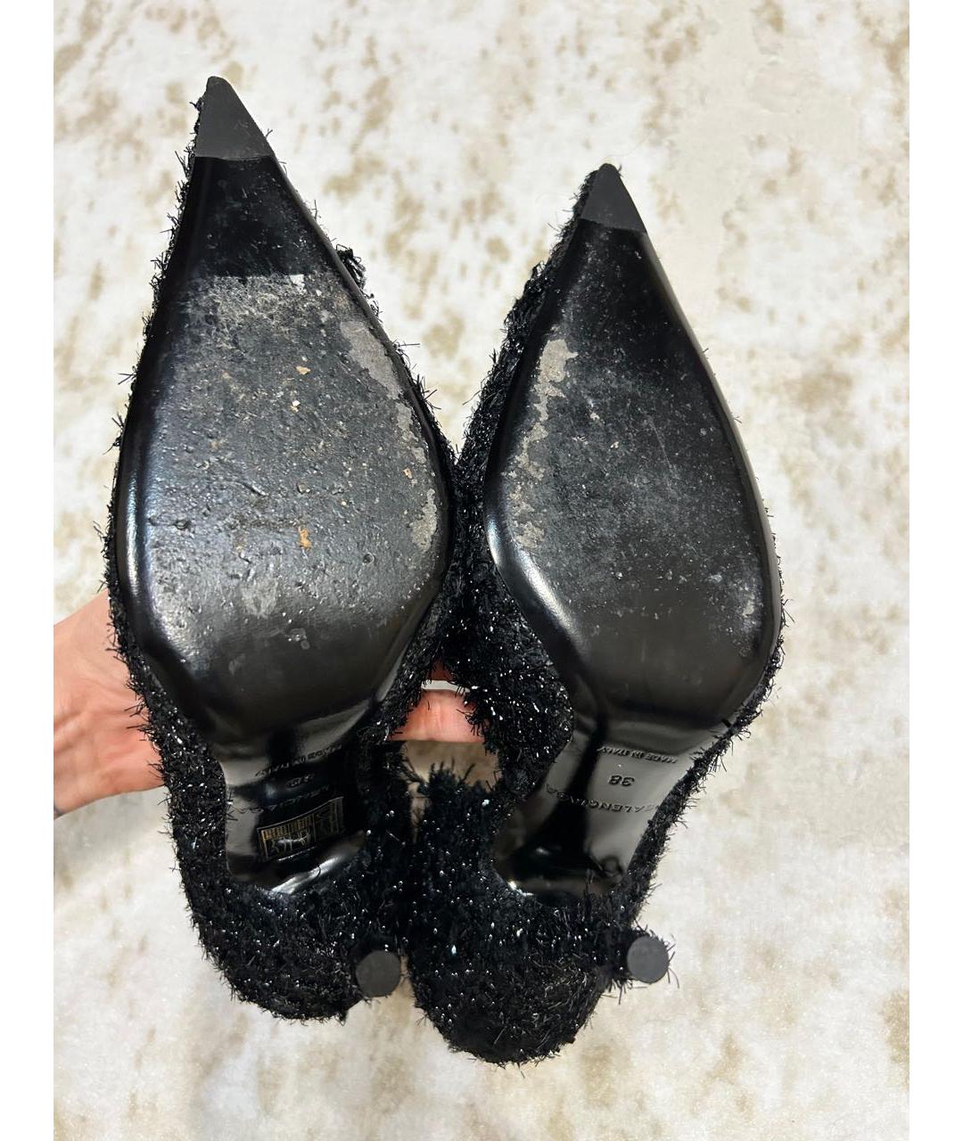 BALENCIAGA Черные туфли, фото 5