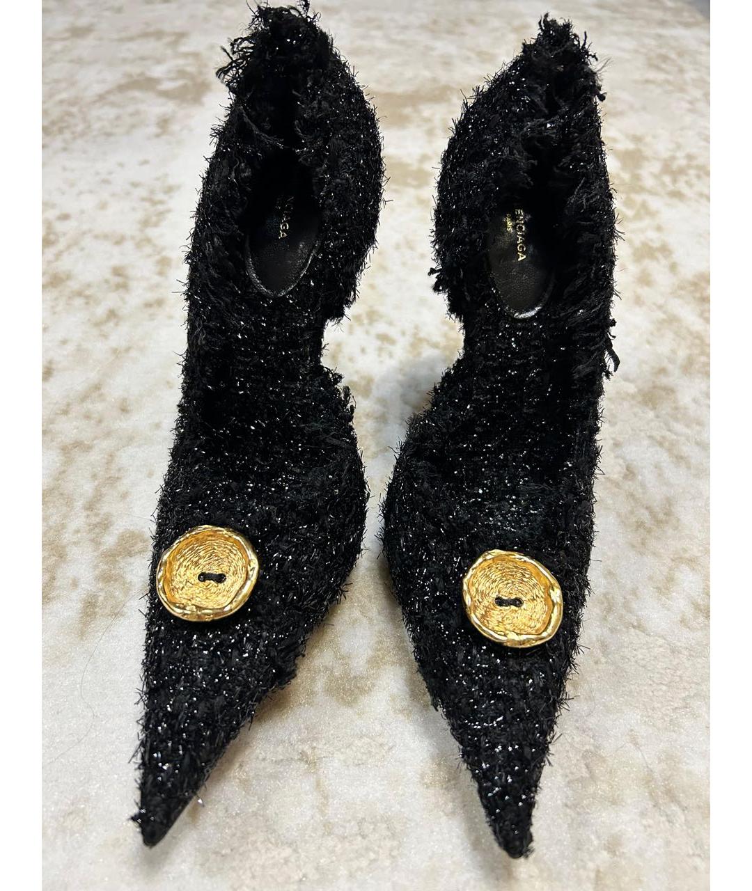 BALENCIAGA Черные туфли, фото 2