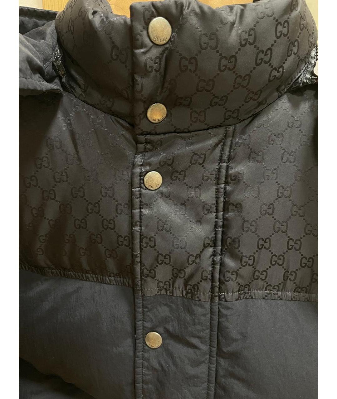 GUCCI Черный пуховик, фото 5