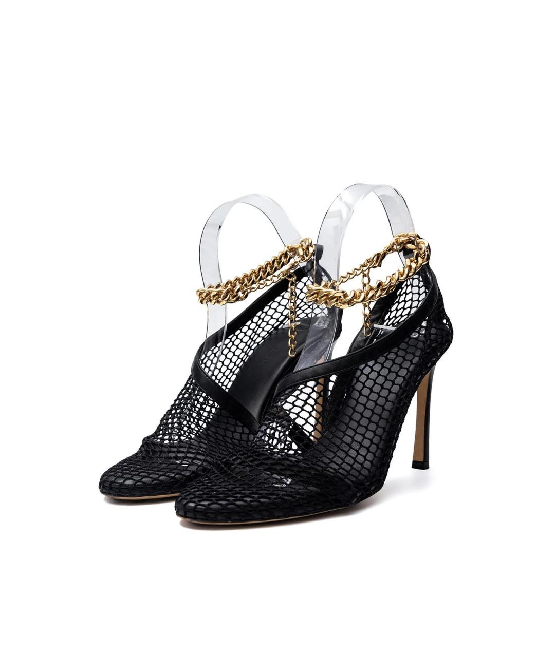 BOTTEGA VENETA Черные кожаные туфли, фото 5