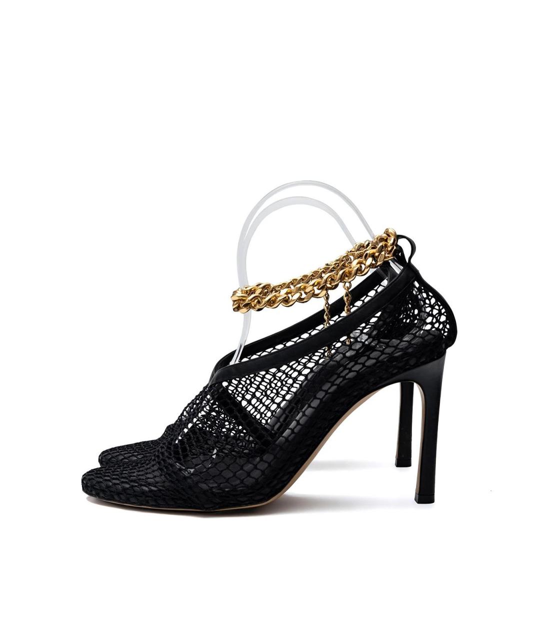 BOTTEGA VENETA Черные кожаные туфли, фото 2
