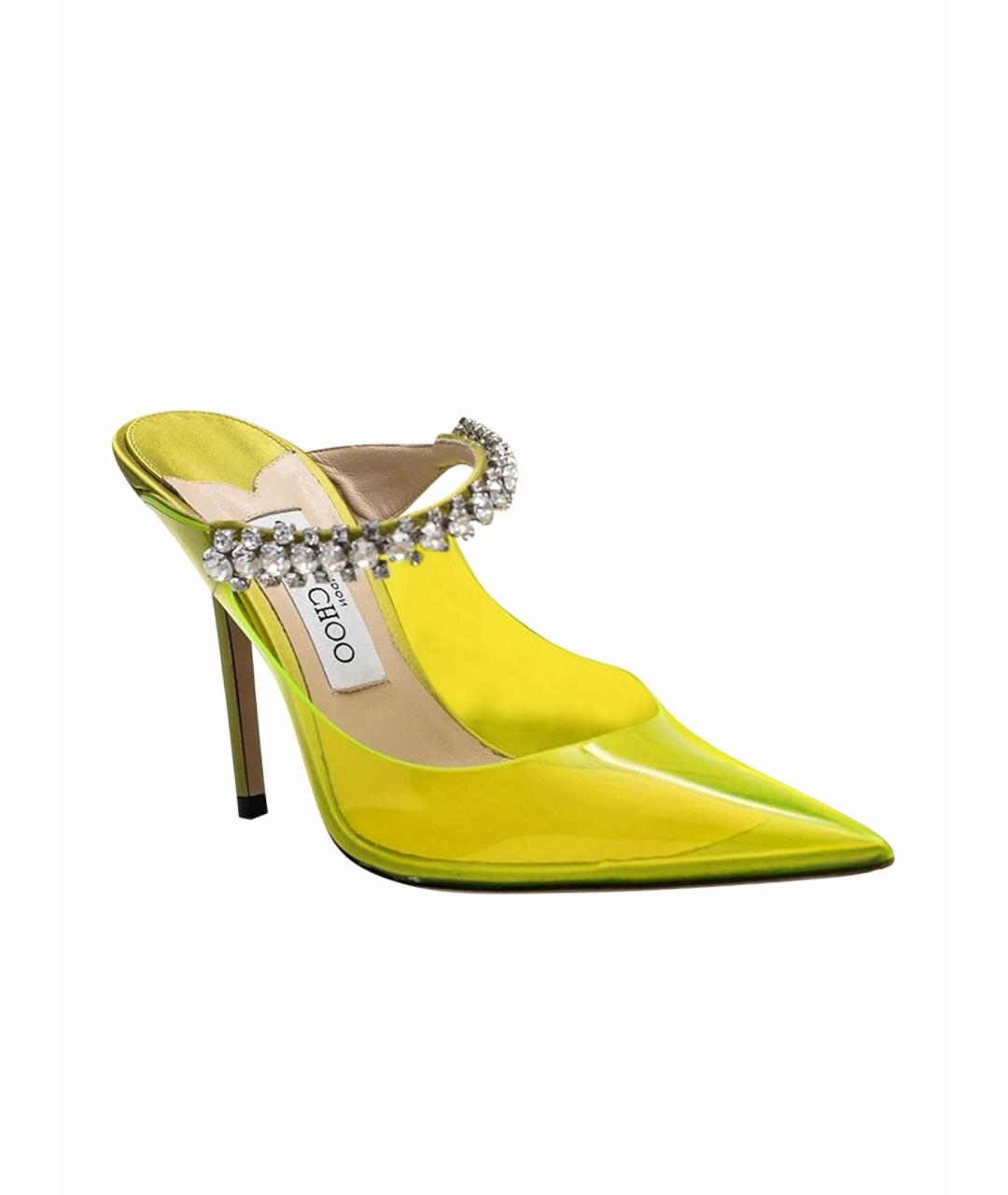 JIMMY CHOO Желтые туфли, фото 1