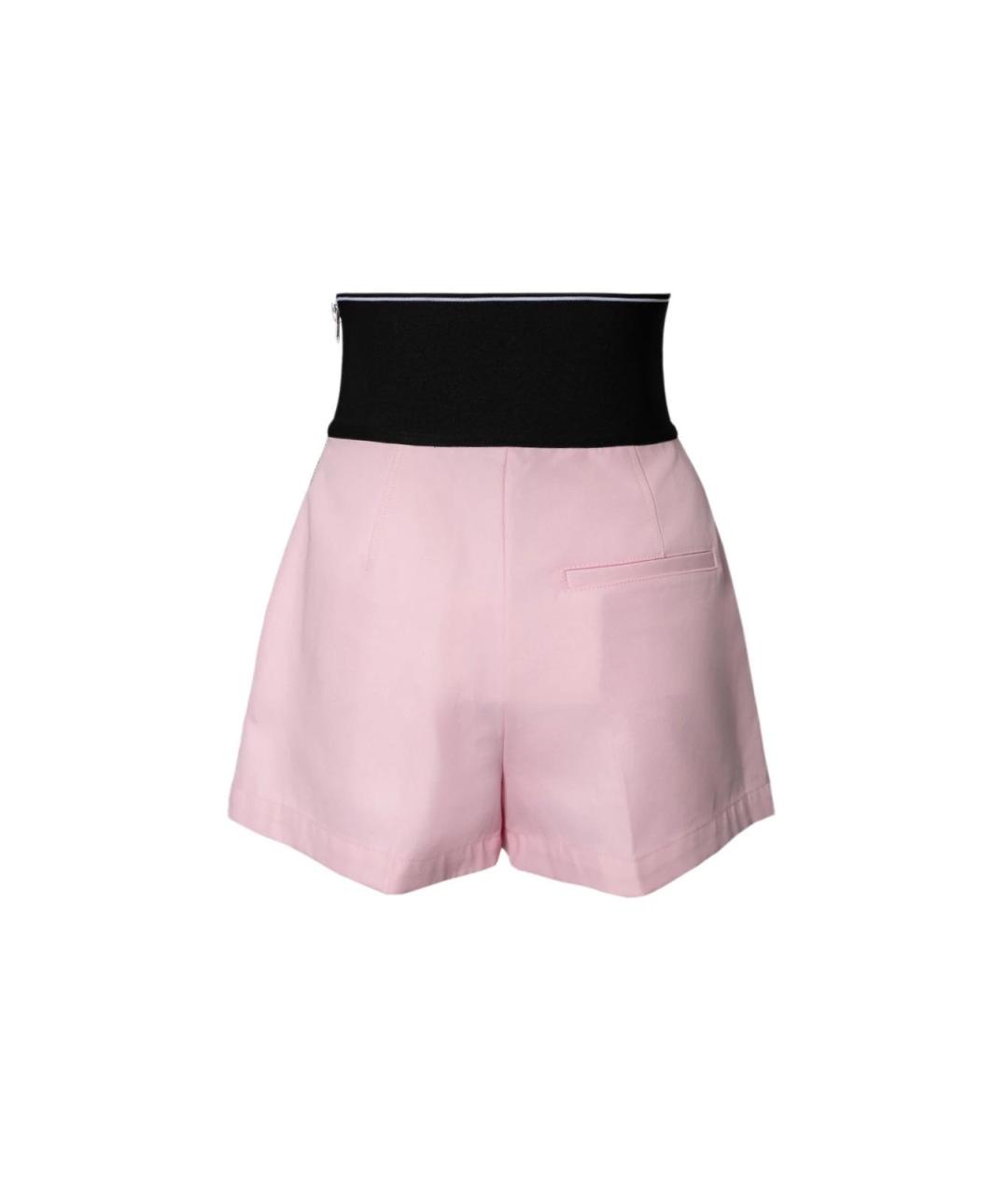 ALEXANDER WANG Розовые хлопковые шорты, фото 2