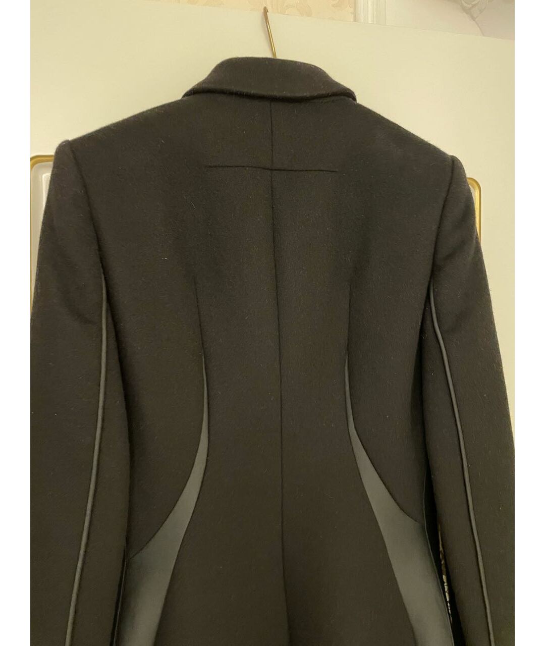 GIVENCHY Черное шерстяное пальто, фото 4