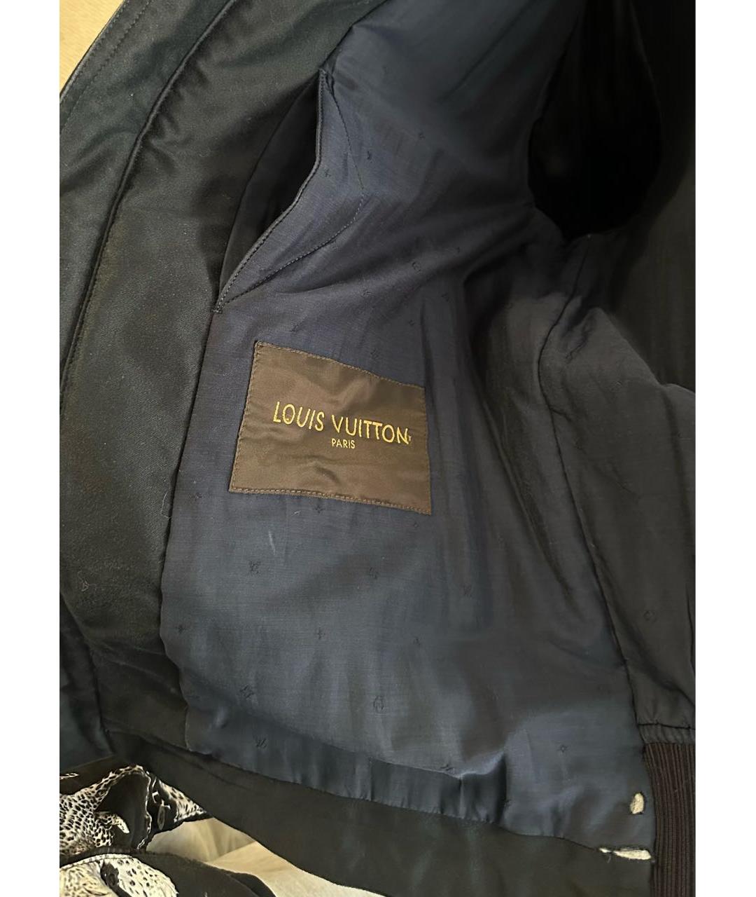 LOUIS VUITTON Темно-синяя куртка, фото 7