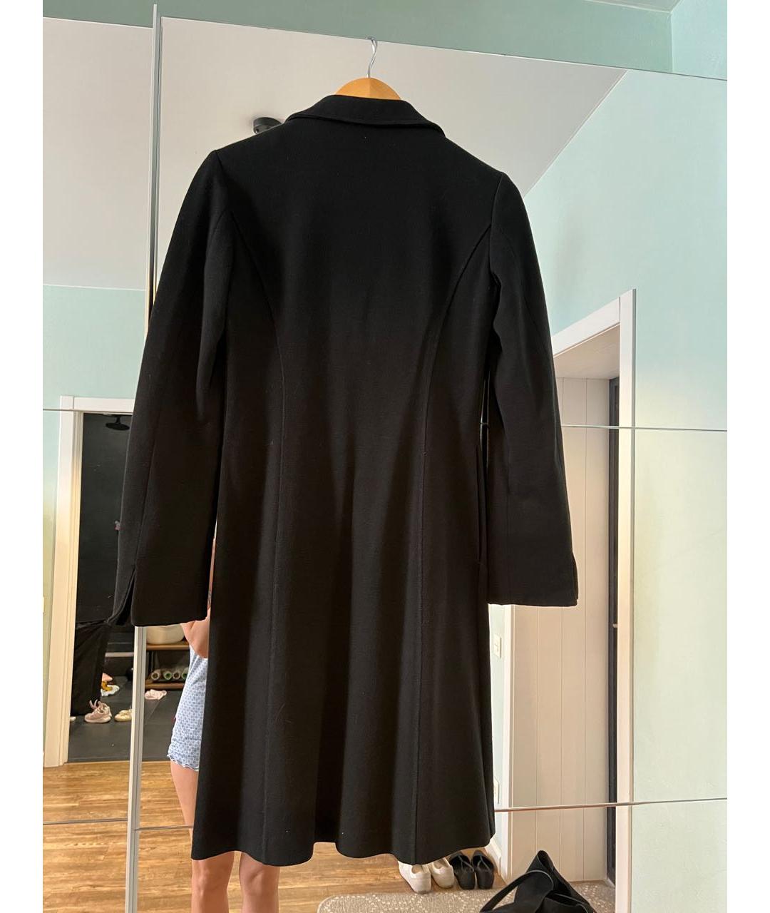 MAX MARA Черное пальто, фото 2