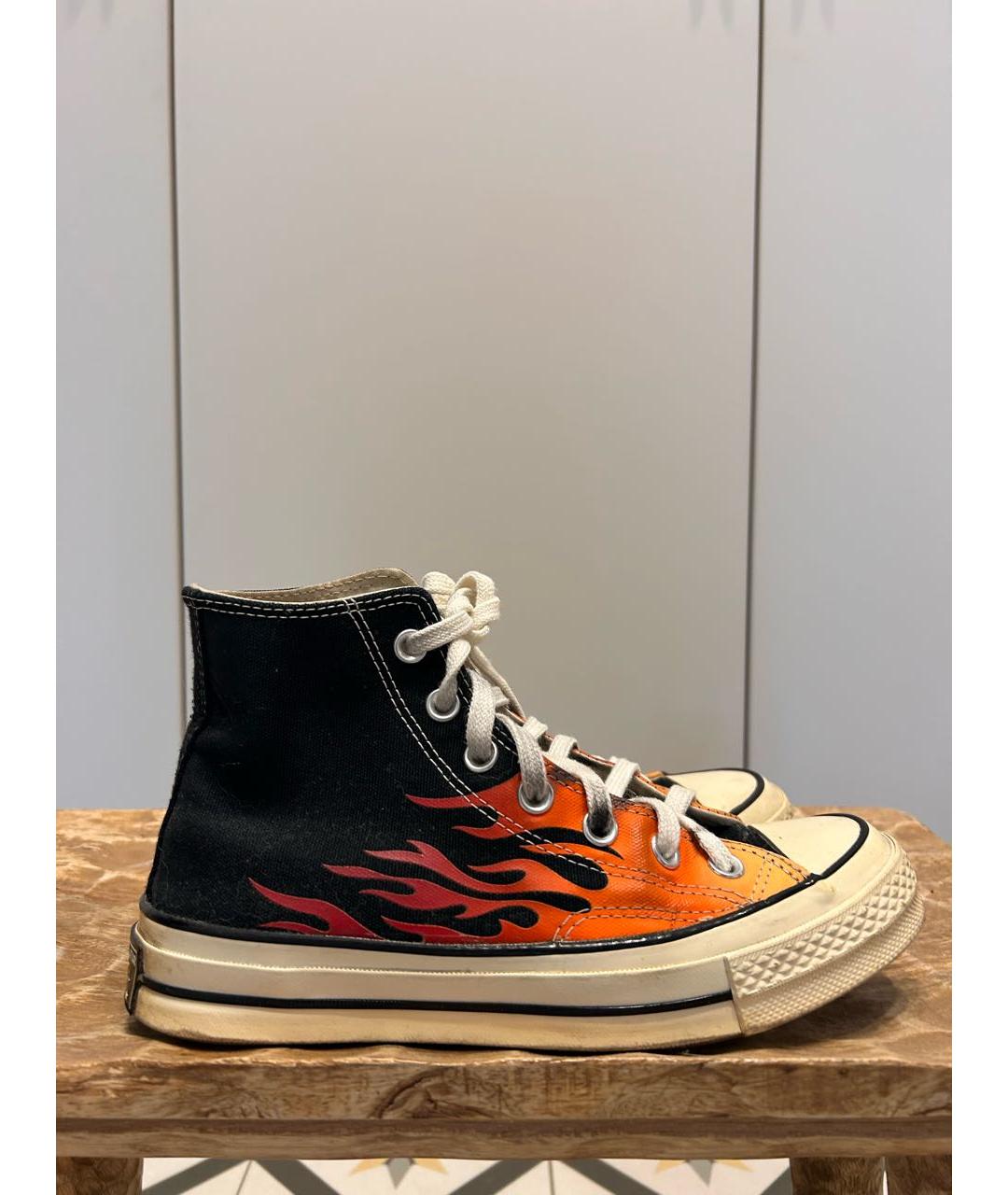 CONVERSE Черные кеды, фото 4
