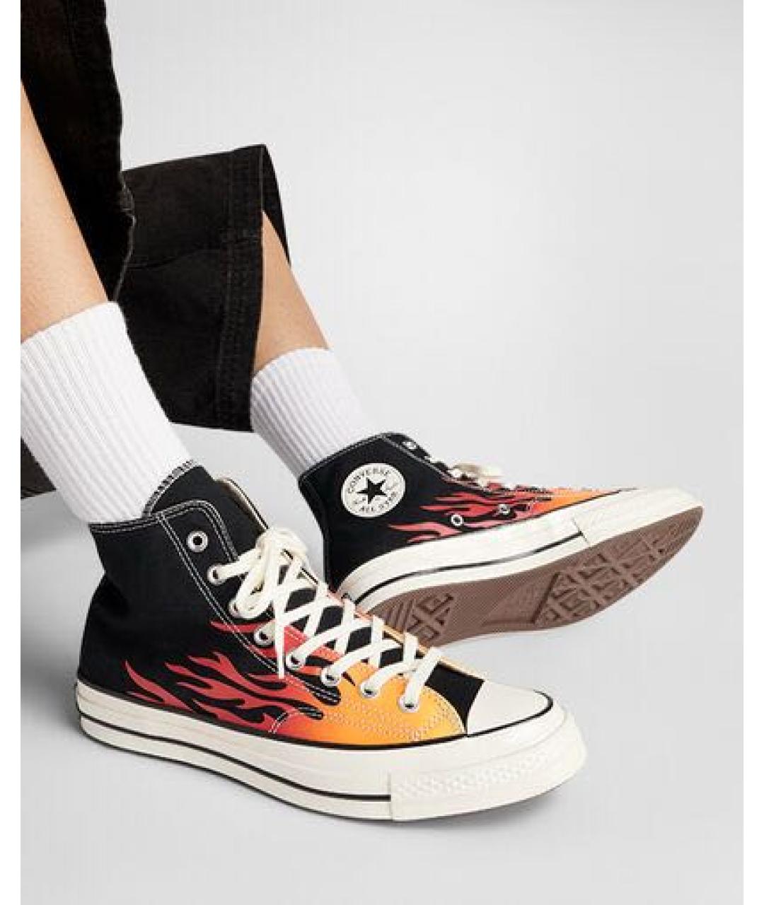 CONVERSE Черные кеды, фото 2