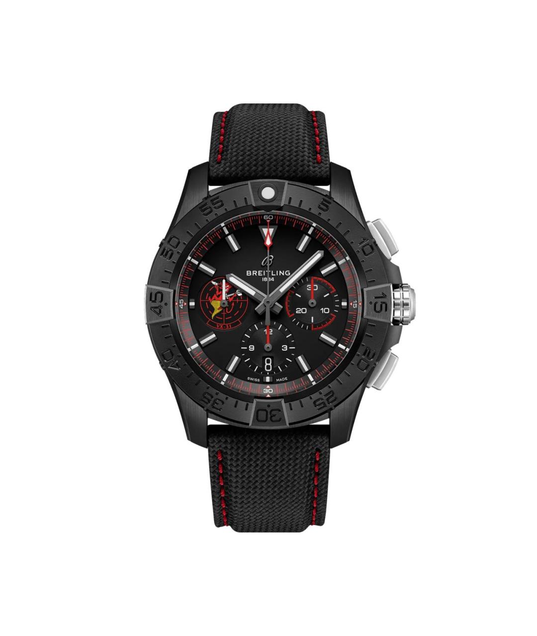 BREITLING Черные часы, фото 1