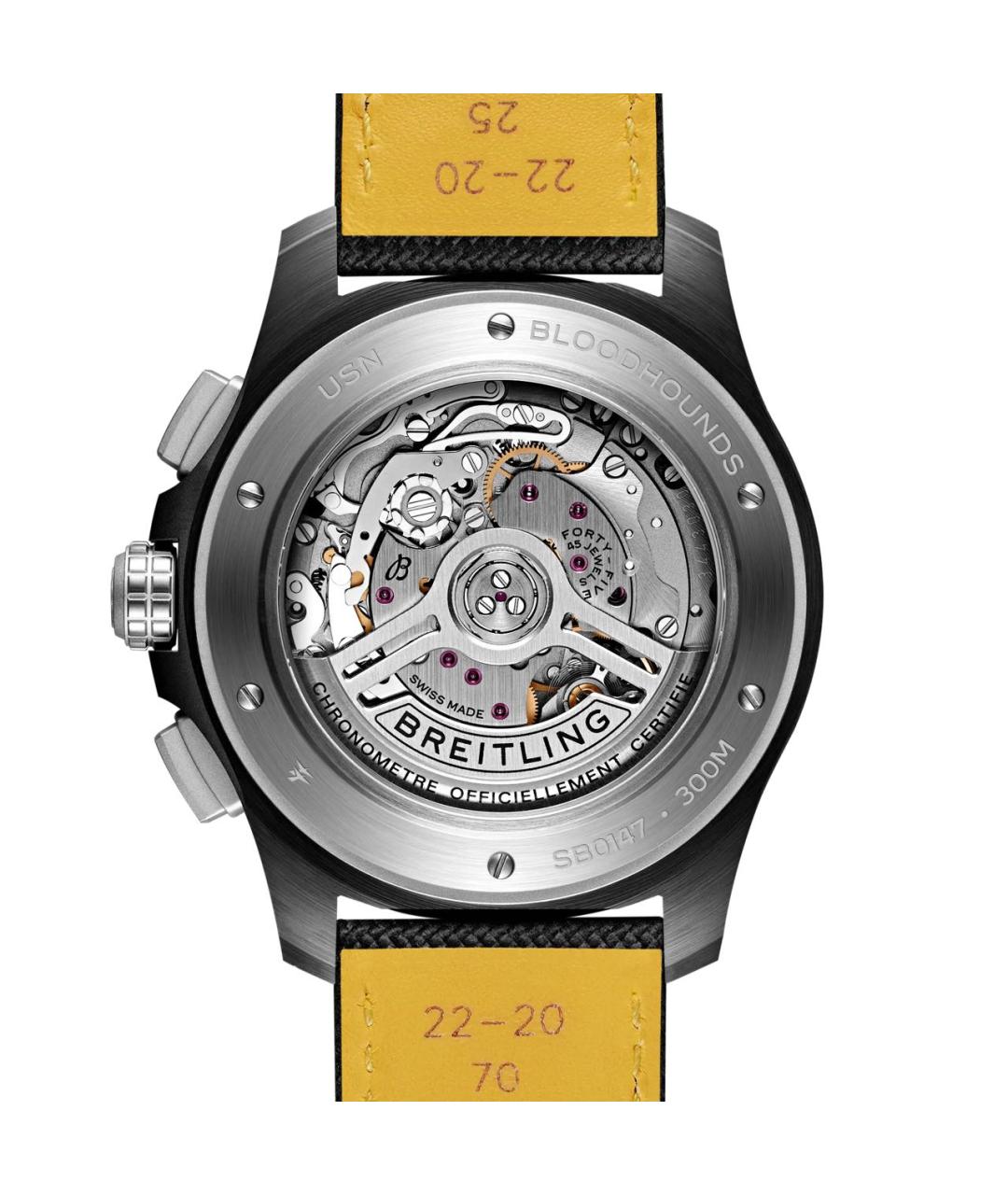 BREITLING Черные часы, фото 3