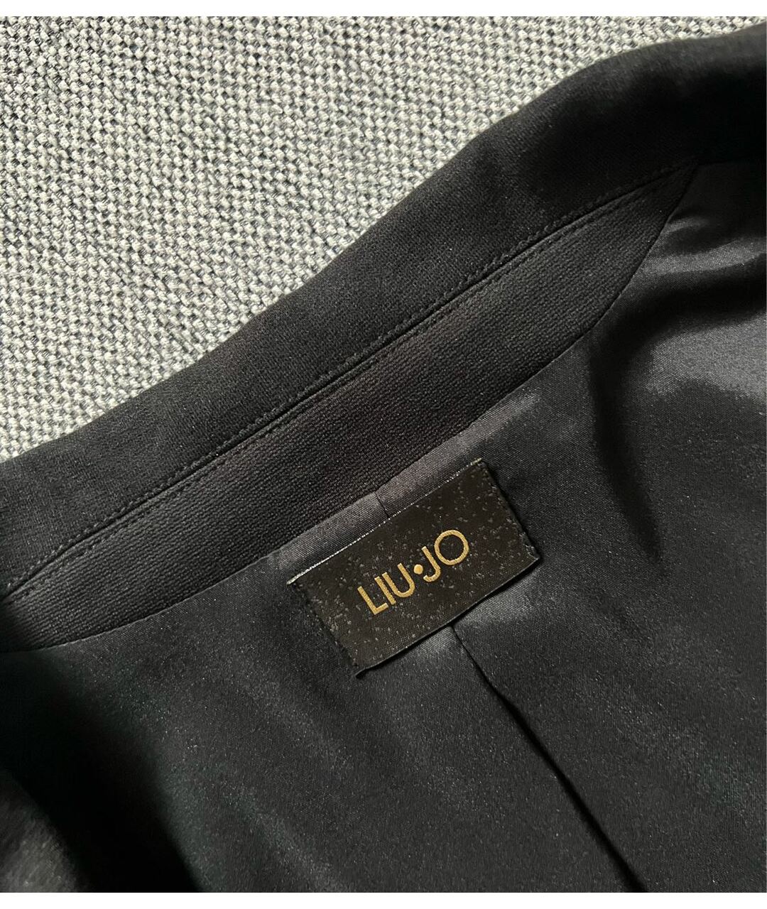 LIU JO Черный вискозный жакет/пиджак, фото 6