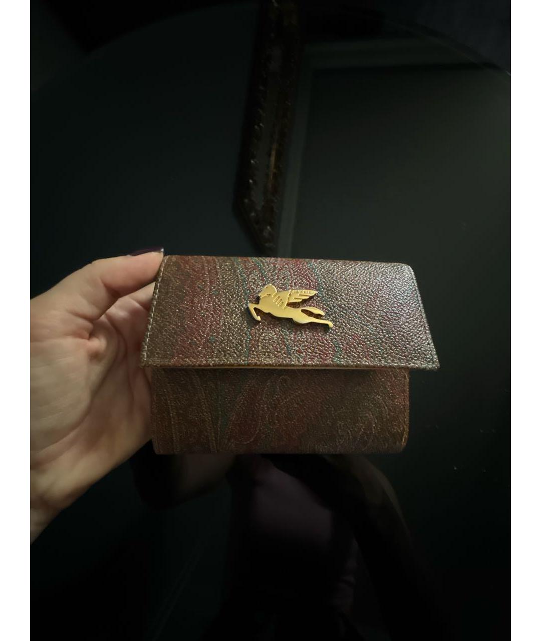 ETRO Мульти кожаный кошелек, фото 7