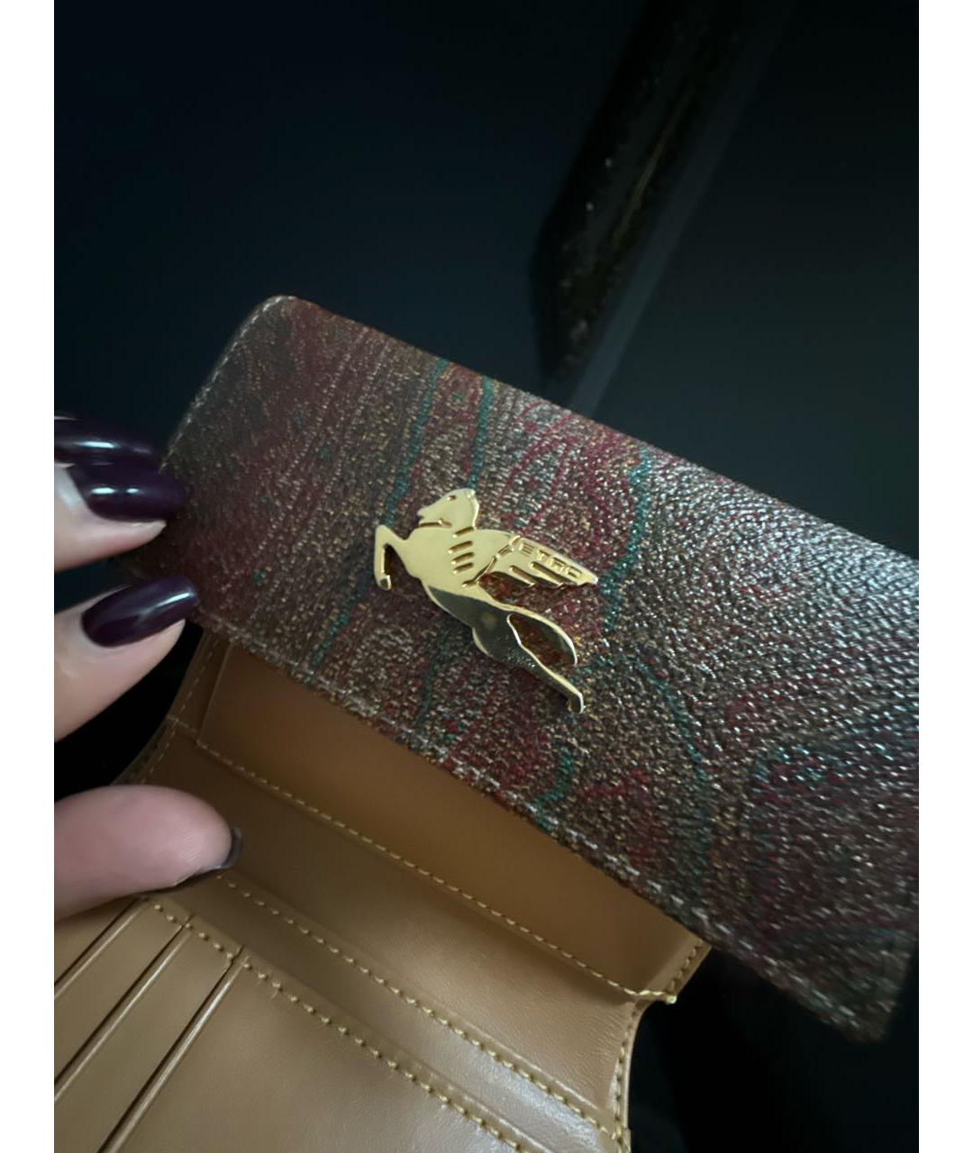 ETRO Мульти кожаный кошелек, фото 5