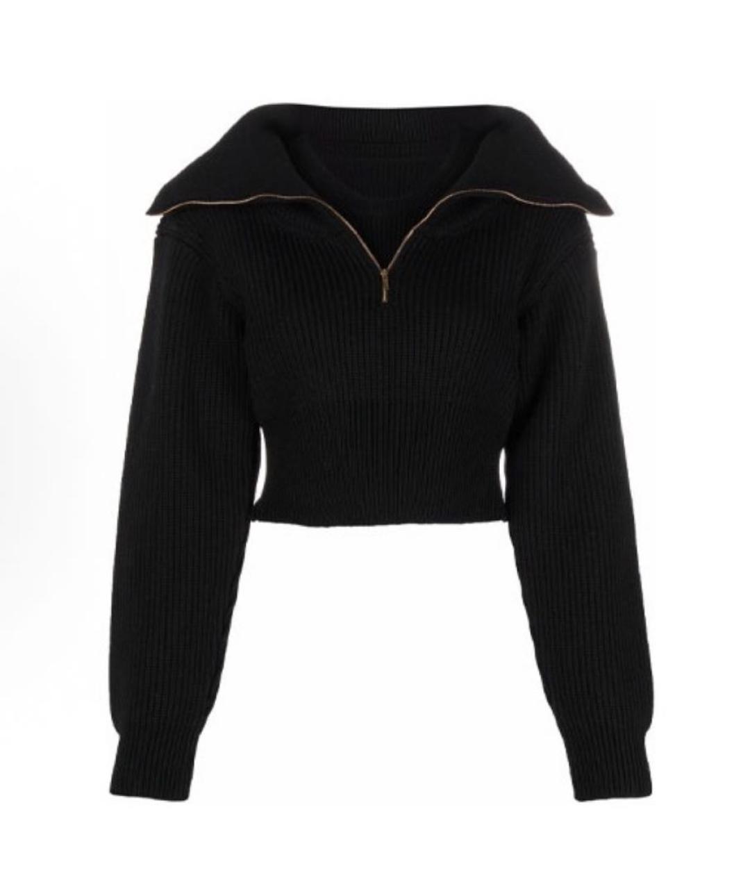 JACQUEMUS Черный джемпер / свитер, фото 1