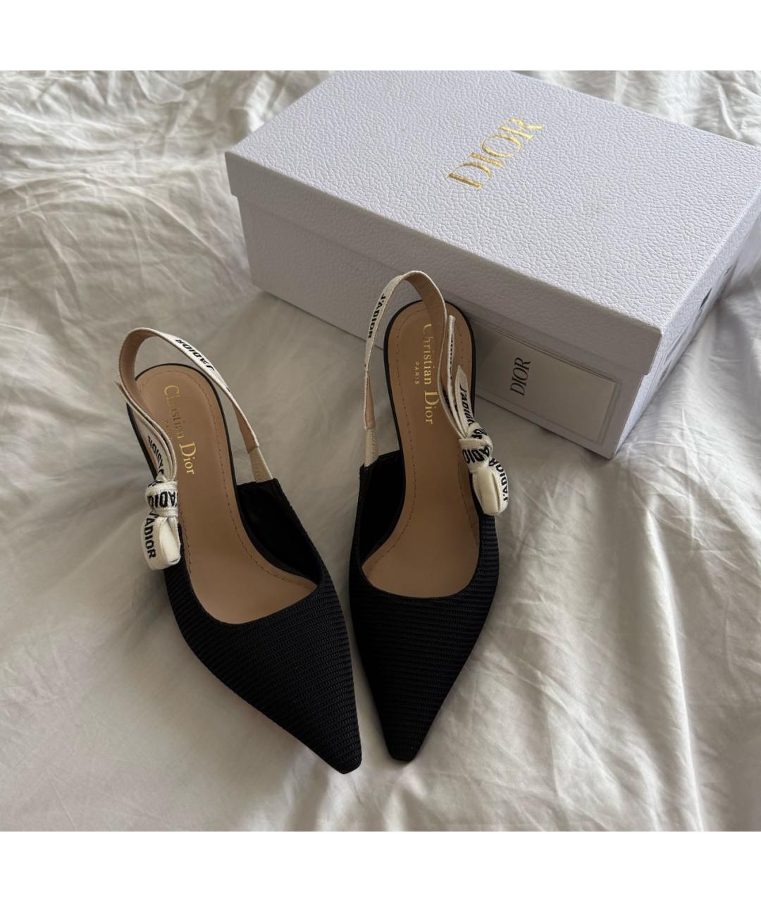 CHRISTIAN DIOR Черные туфли, фото 2