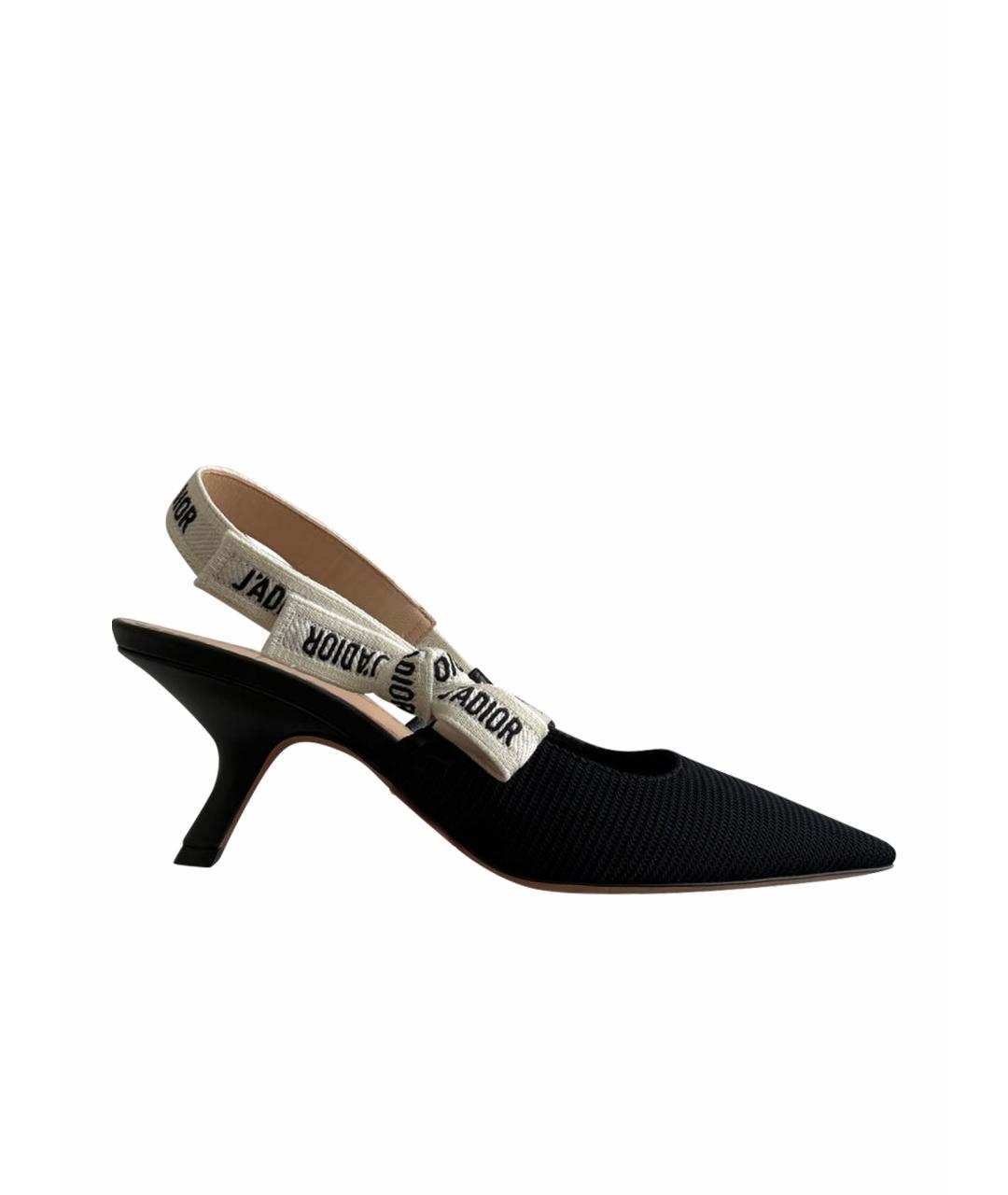 CHRISTIAN DIOR Черные туфли, фото 1