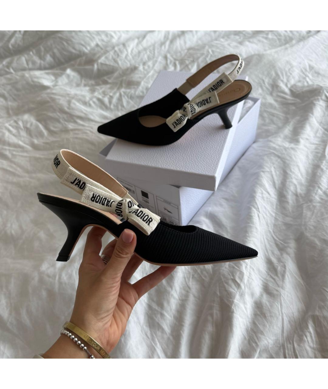 CHRISTIAN DIOR Черные туфли, фото 5
