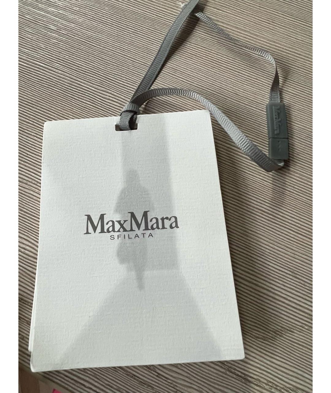 'S MAX MARA Коричневая шерстяная шуба, фото 5