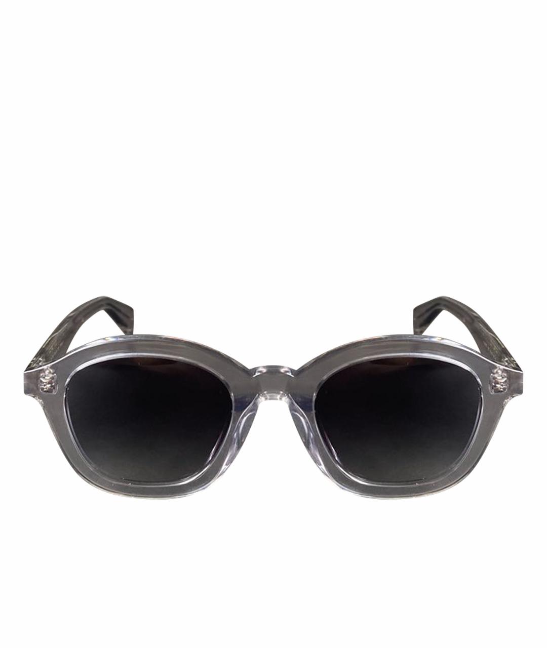 CELINE Серые пластиковые солнцезащитные очки, фото 1