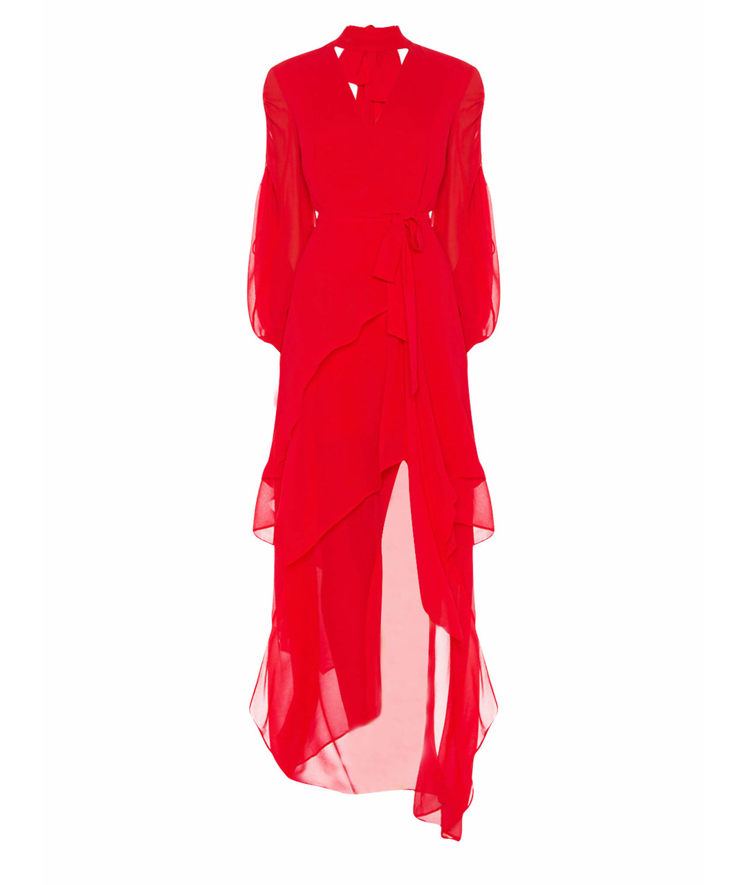 C/MEO COLLECTIVE Красное полиэстеровое повседневное платье, фото 1