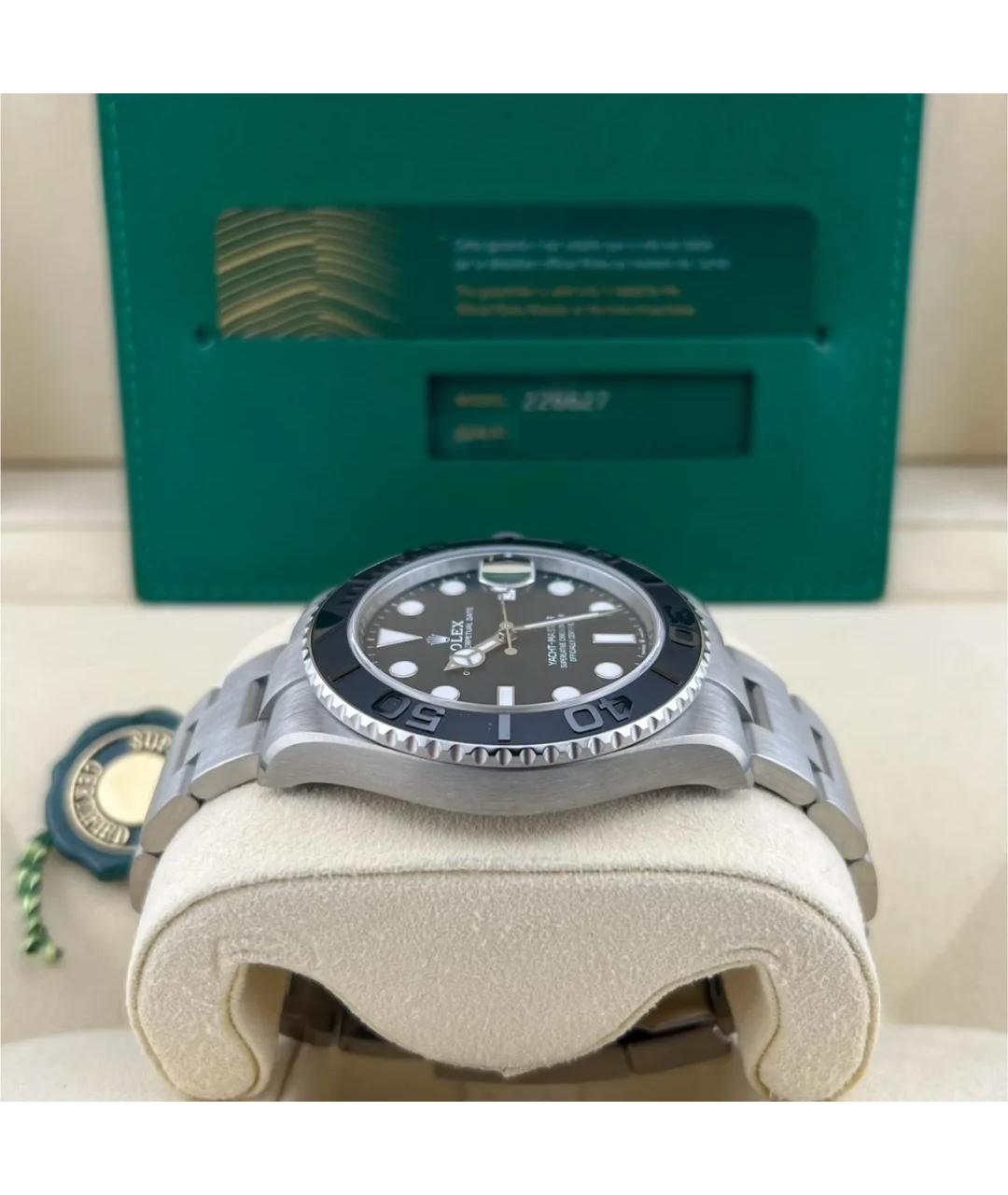 ROLEX Серые металлические часы, фото 4