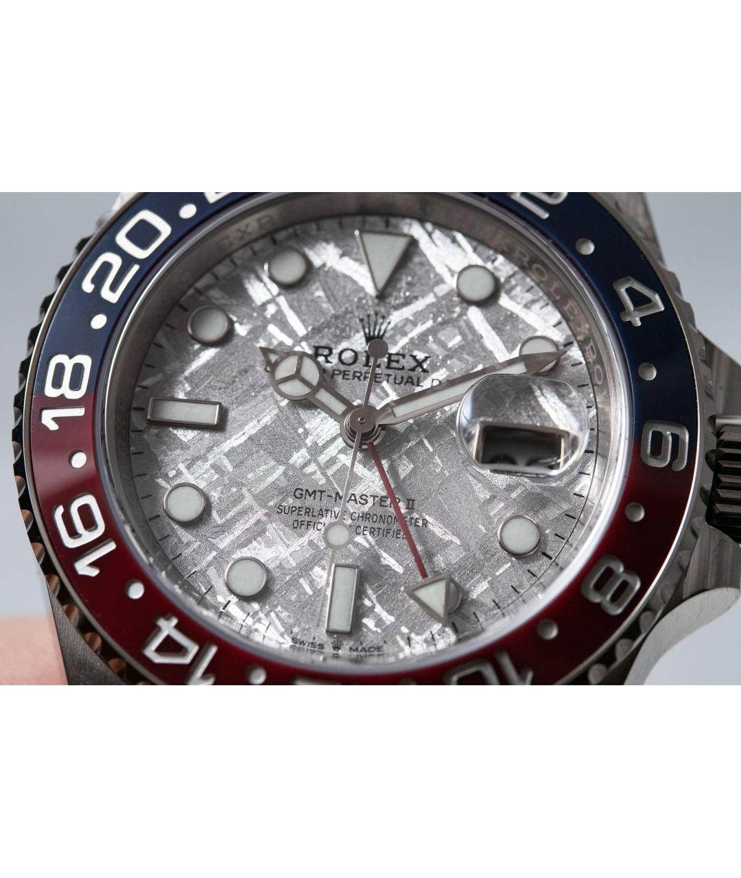 ROLEX Белые часы из белого золота, фото 3