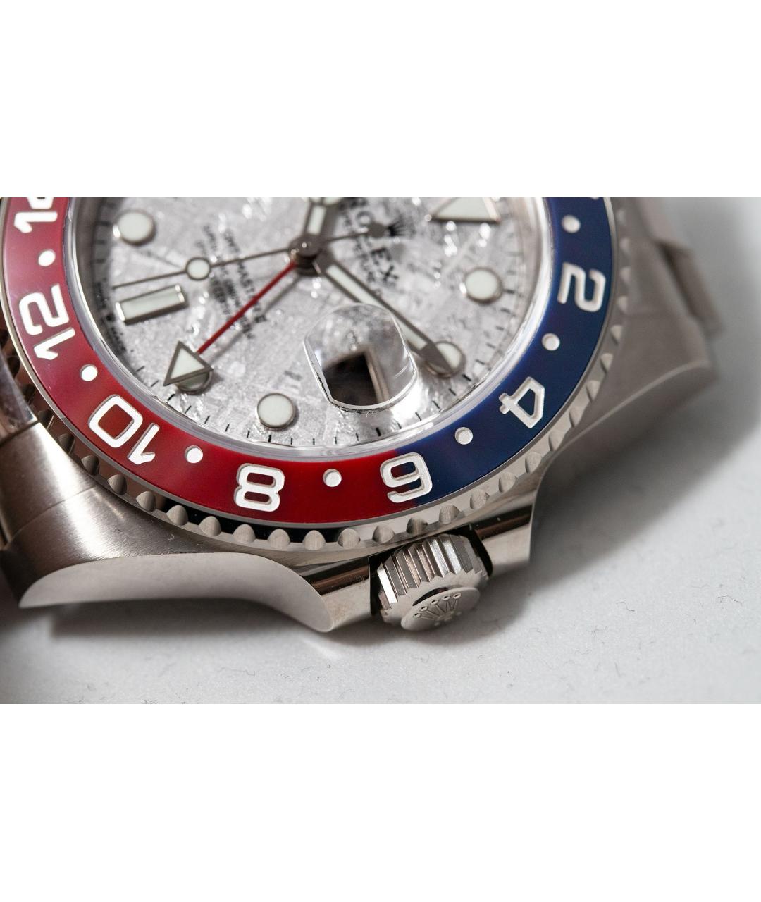 ROLEX Белые часы из белого золота, фото 4