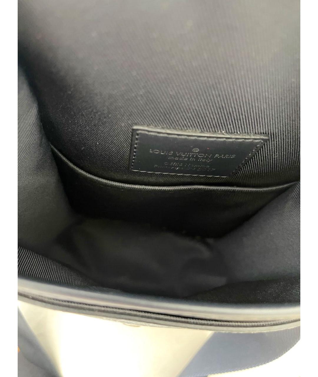 LOUIS VUITTON Темно-синяя сумка на плечо, фото 4