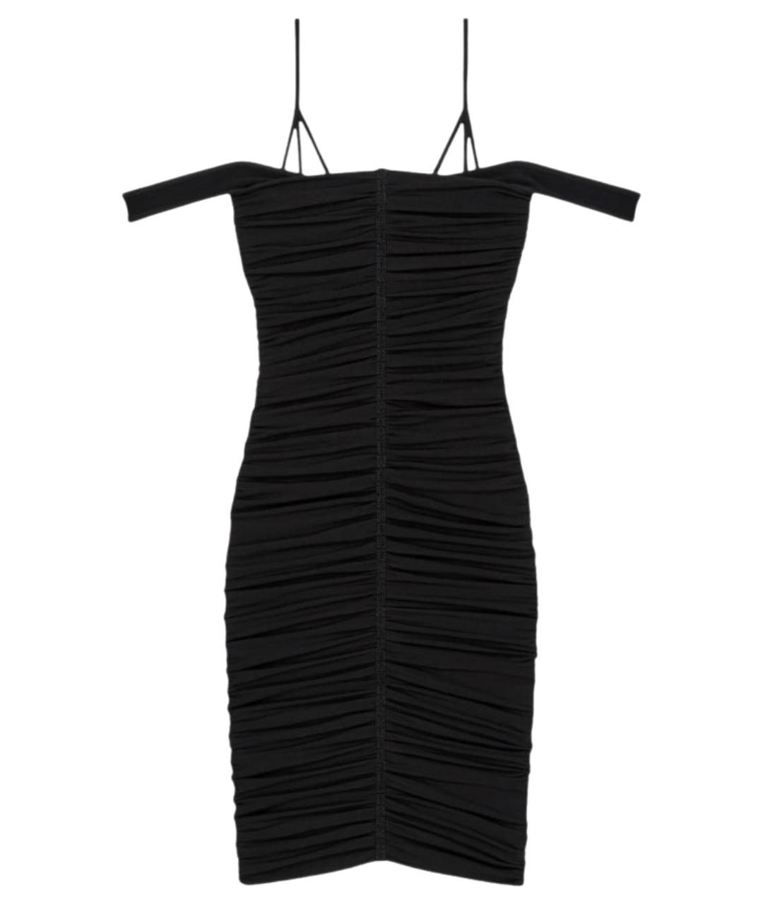 GIVENCHY Черное вискозное коктейльное платье, фото 1