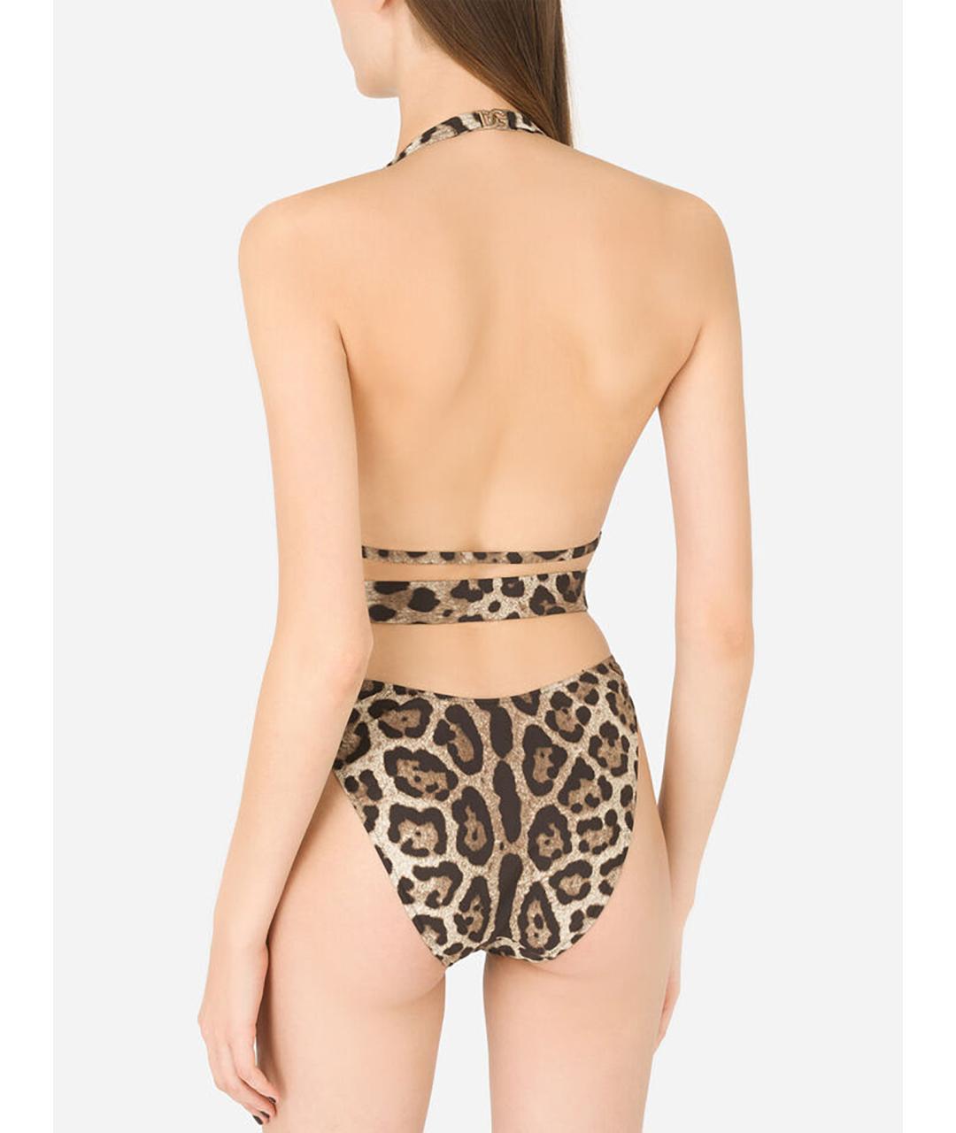 DOLCE&GABBANA Мульти полиамидовый купальник, фото 5