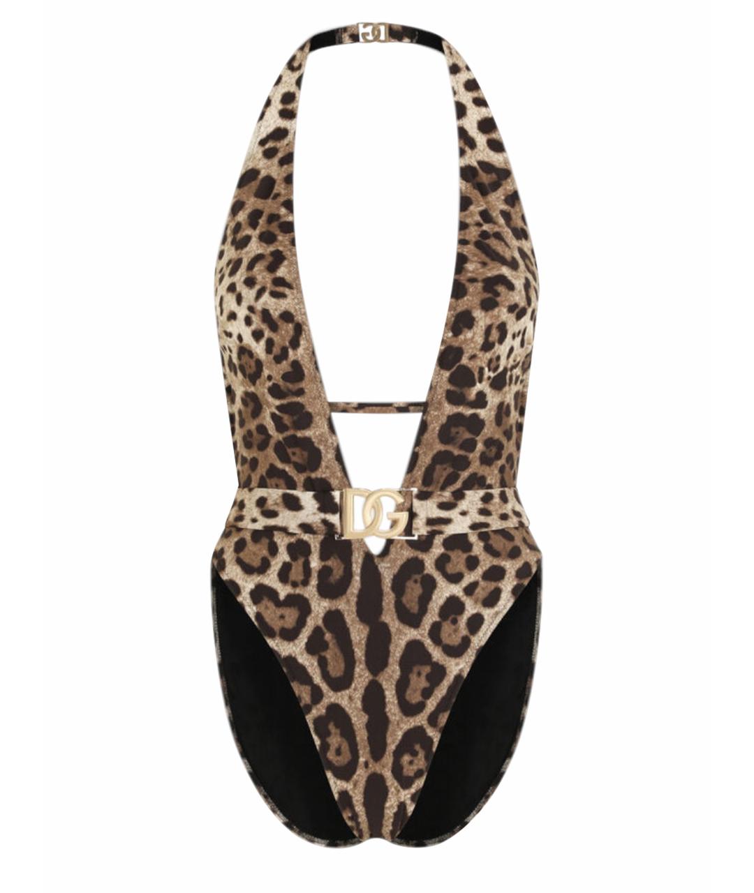 DOLCE&GABBANA Мульти полиамидовый купальник, фото 1