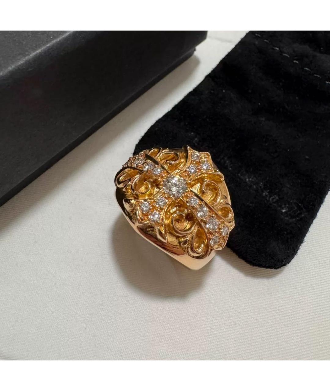 CHROME HEARTS Золотое кольцо из желтого золота, фото 8