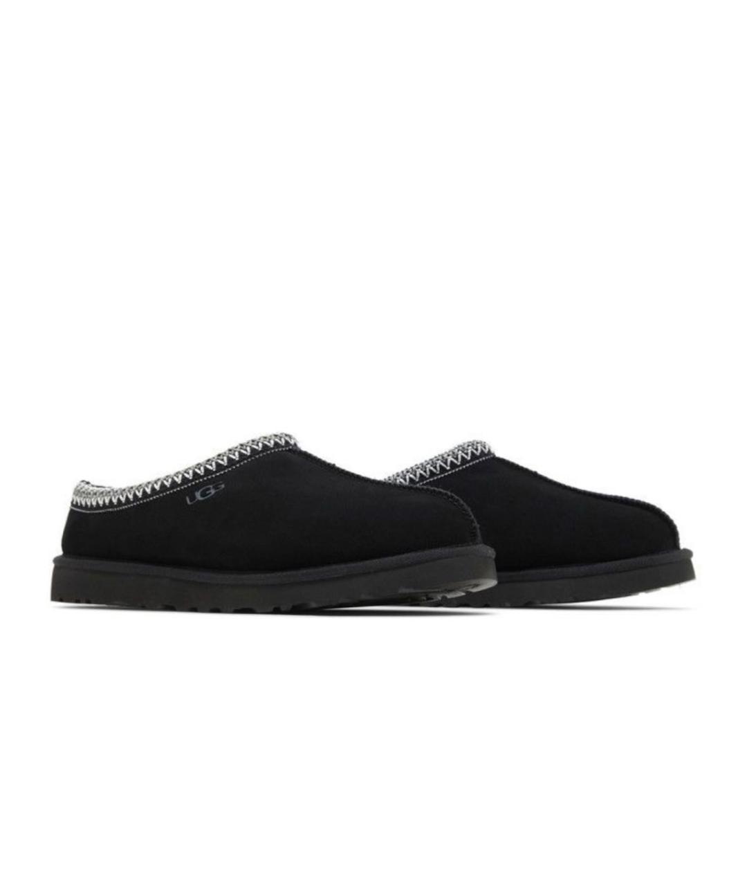 UGG AUSTRALIA Черные замшевые мюли, фото 2