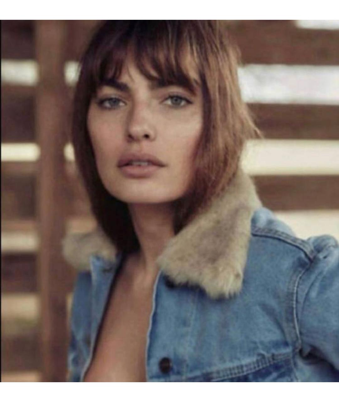 LIU JO Синяя хлопковая куртка, фото 8