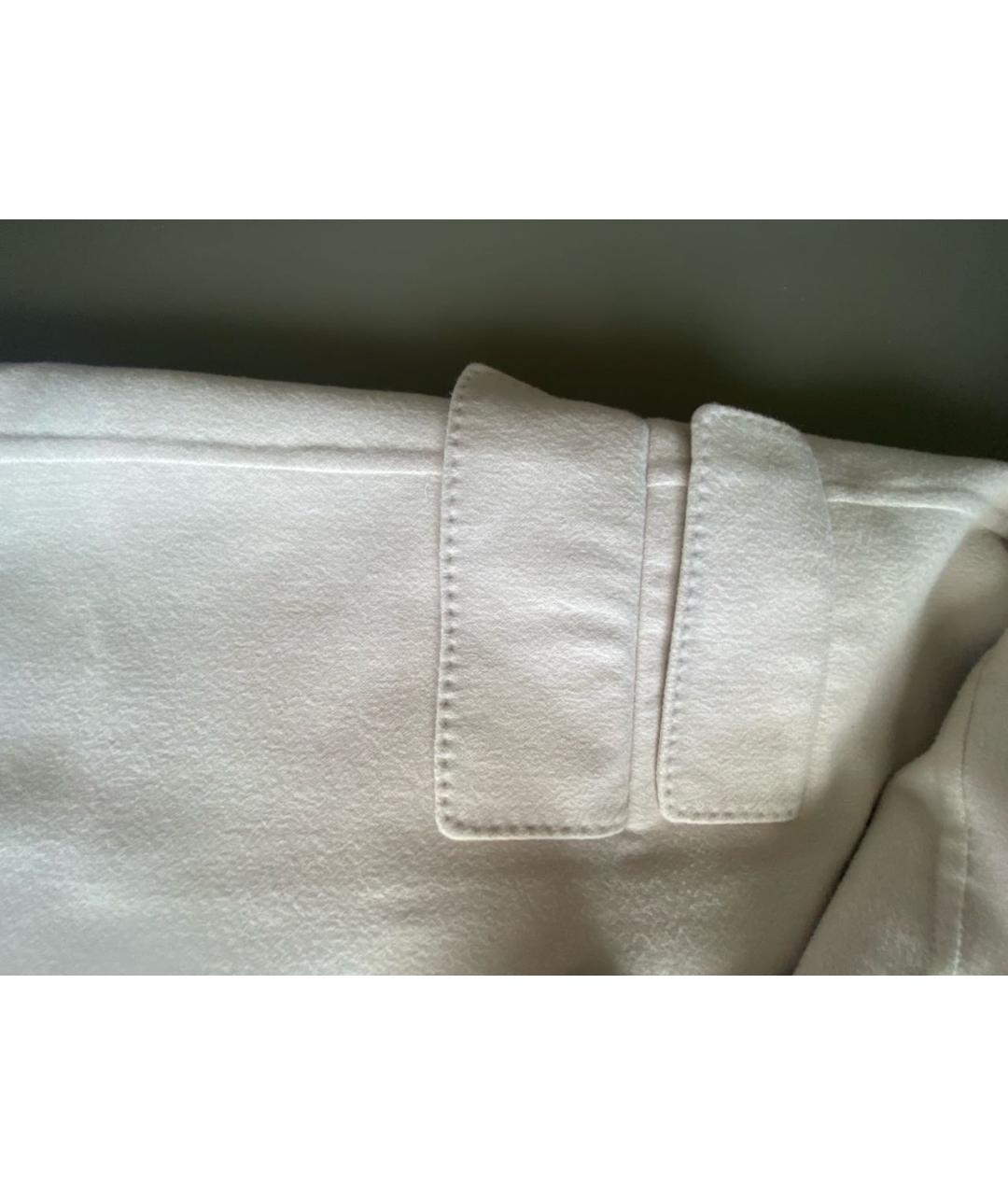 MAX MARA Бежевое льняное пальто, фото 7