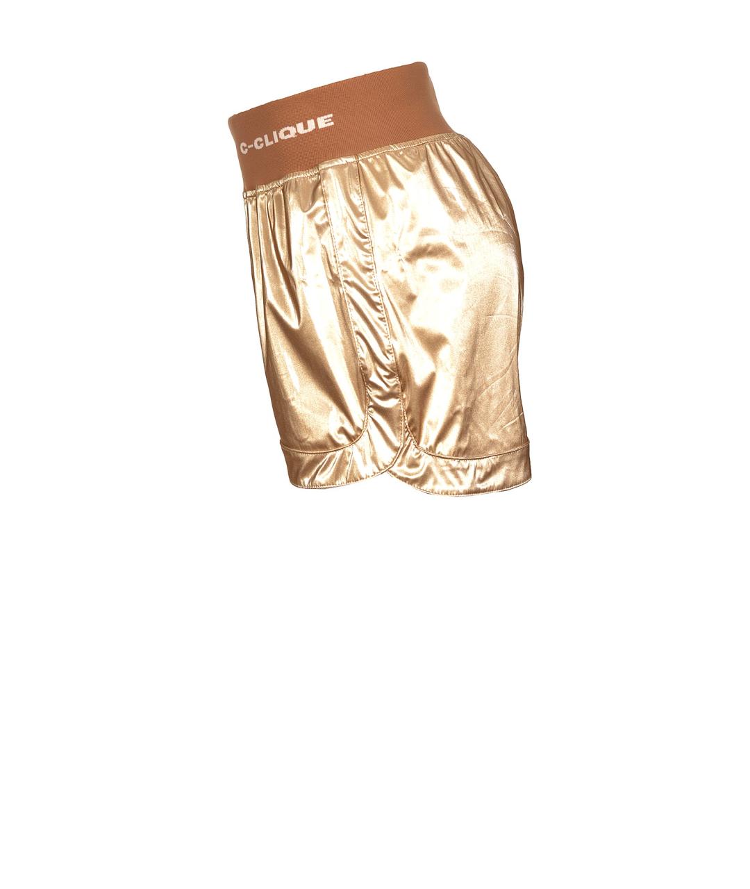 PINKO Золотые шорты, фото 3