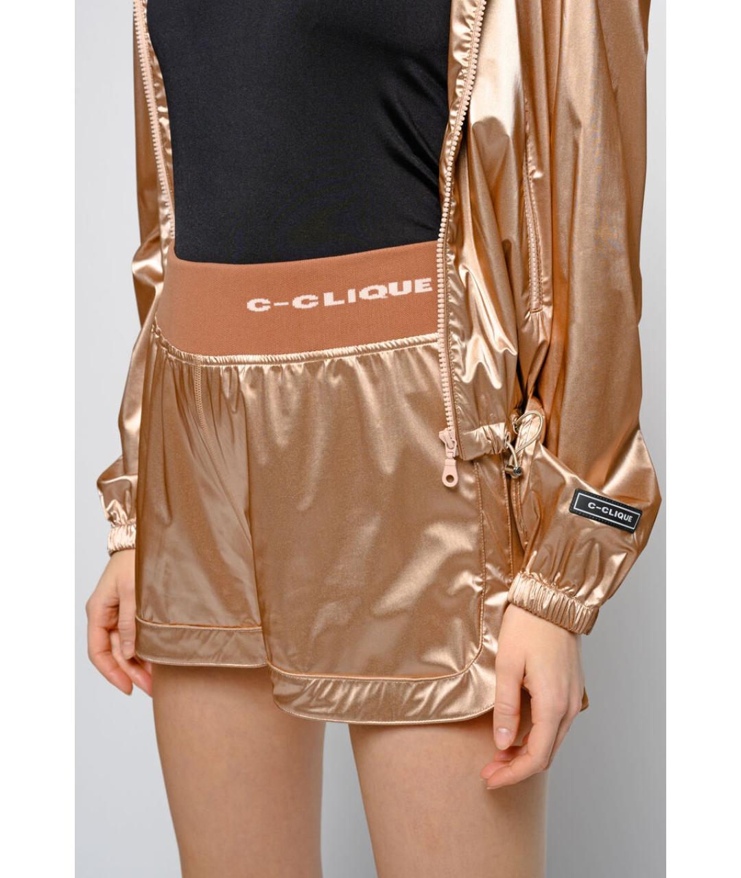 PINKO Золотые шорты, фото 5