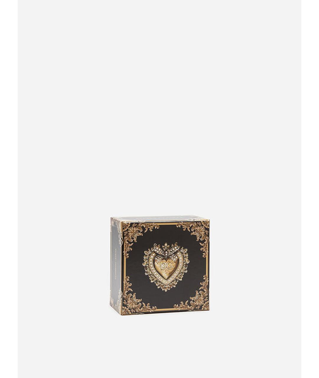 DOLCE&GABBANA Черный кожаный ремень, фото 5
