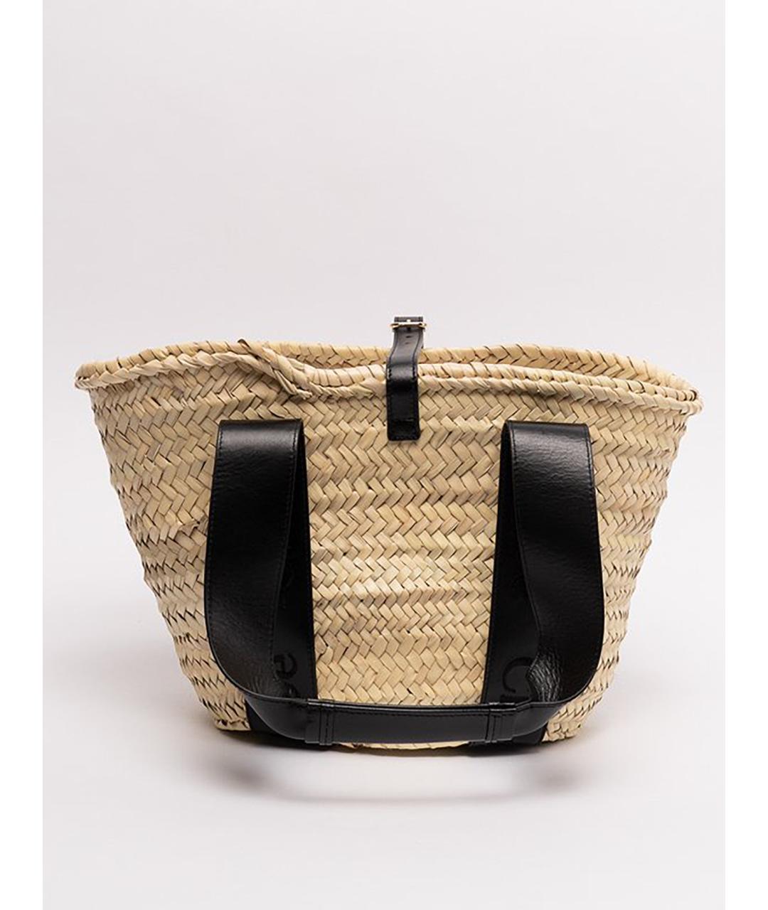 CHLOE Бежевая пелетеная сумка тоут, фото 3