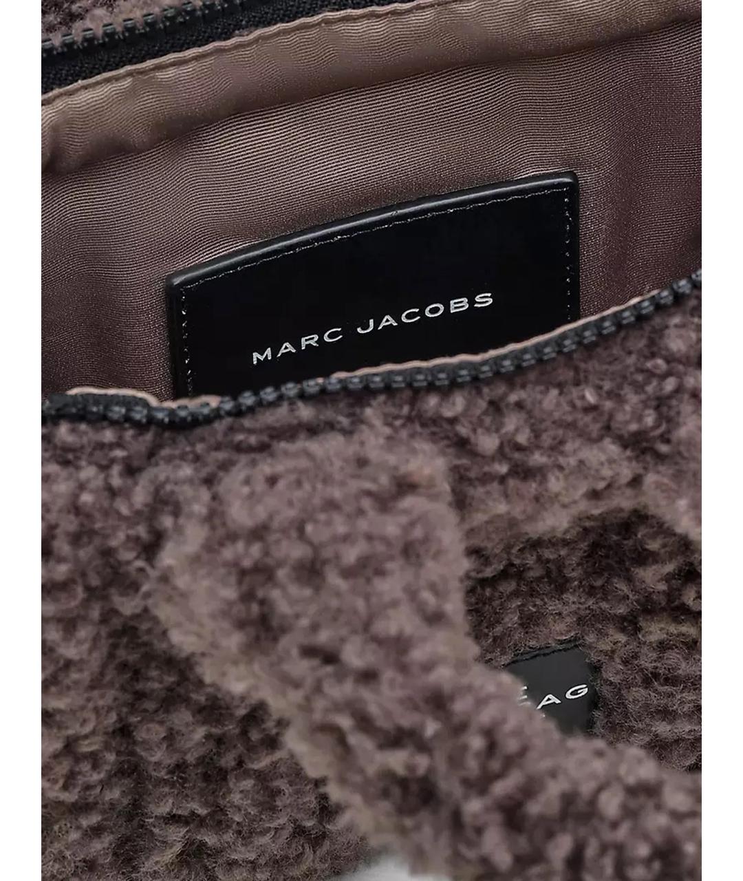 MARC JACOBS Серая тканевая сумка тоут, фото 4