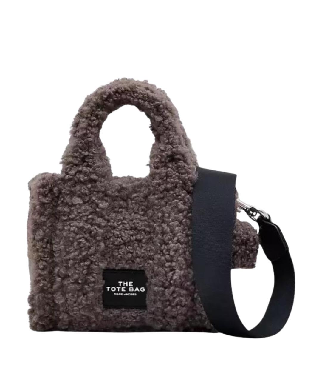 MARC JACOBS Серая тканевая сумка тоут, фото 1