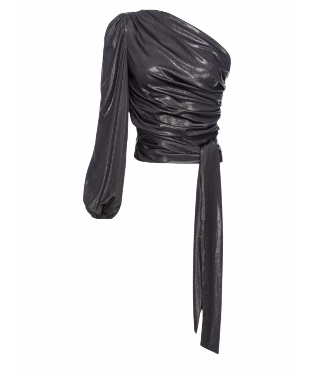PINKO Черная полиэстеровая блузы, фото 1